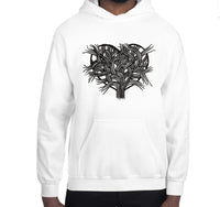 Heart Oakland Logo Unisex Hoodie